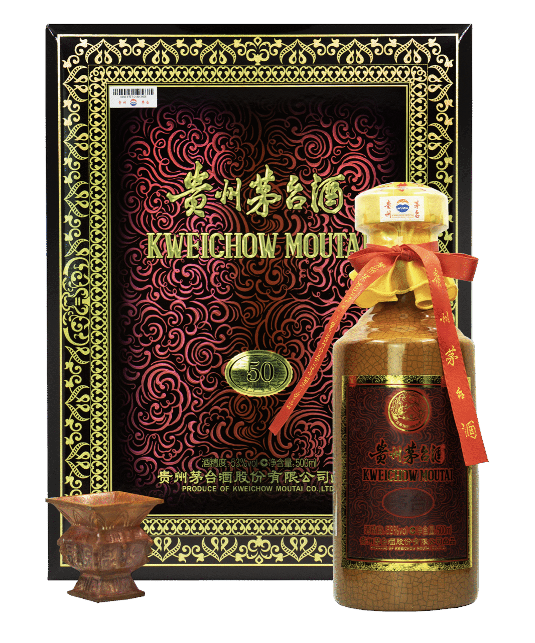 貴州茅台酒 2024年 Kweichow Moutai 50ml x 5本セット 50ml 2024年 Moutai x Kweichow 5本セット 貴州茅台酒